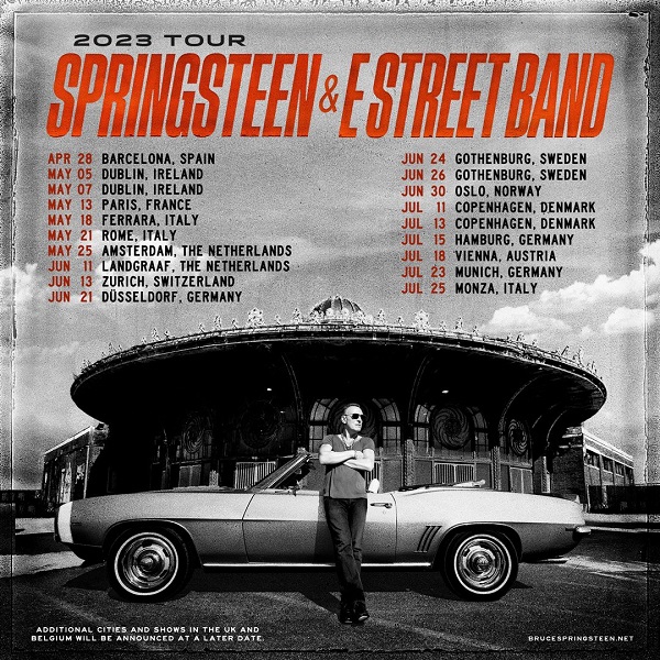 Bruce Springsteen & E Street Band en France en mai 2023 ! ProgMania